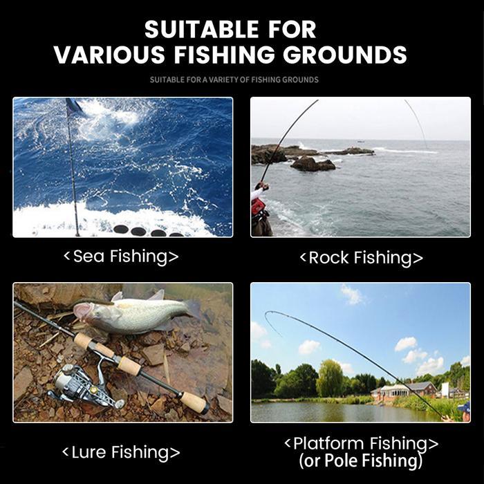 Maguro Fishing - Seahunter Tali Pancing Nilon 100M Senar Pancing Fishing Pro Anti Keriting Mudah