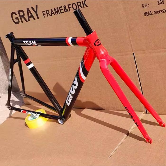 Frameset Gray Team Polos Alloy Fixie