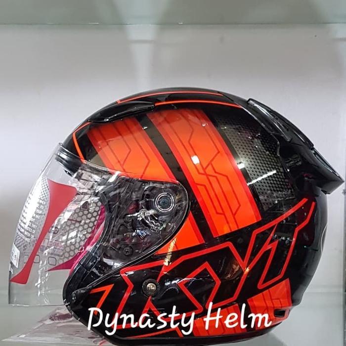 Kyt Dj Maru Motif #14 Black/Orange Fluo/Red Fluo