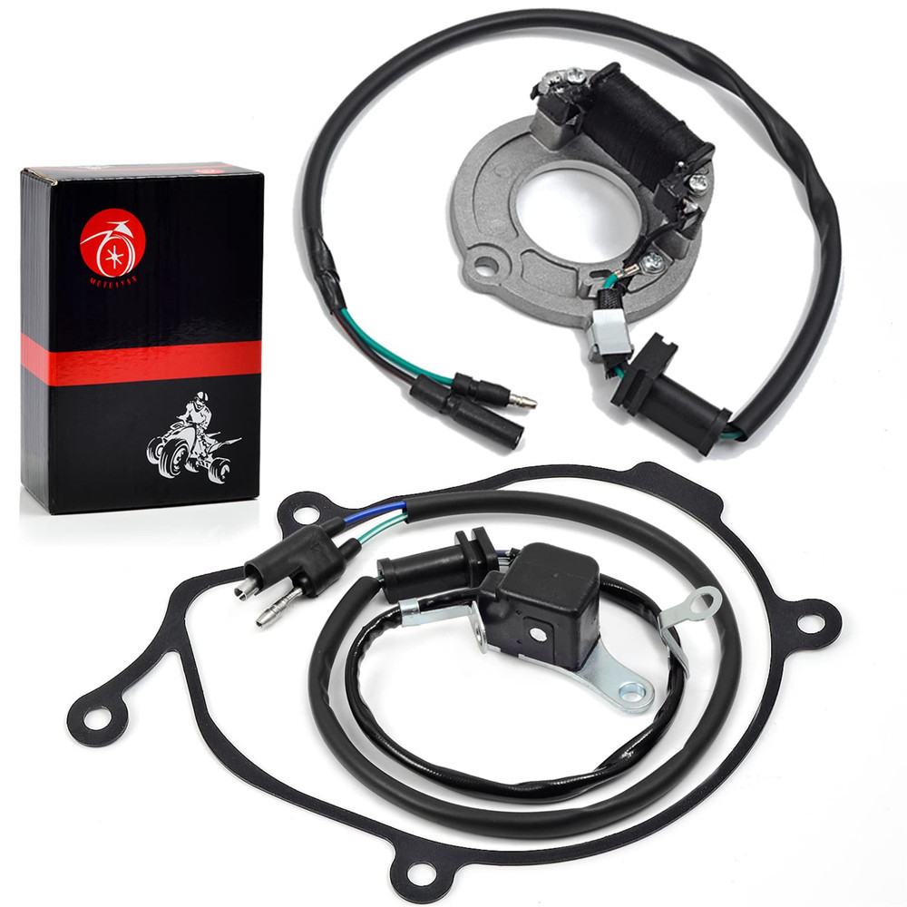 Stator And Pulse Coil & Gasket For Honda Cr80R Cr80Rb 1996-2002 Cr85R Cr85Rb 2003 2004 31120-Gbf-831