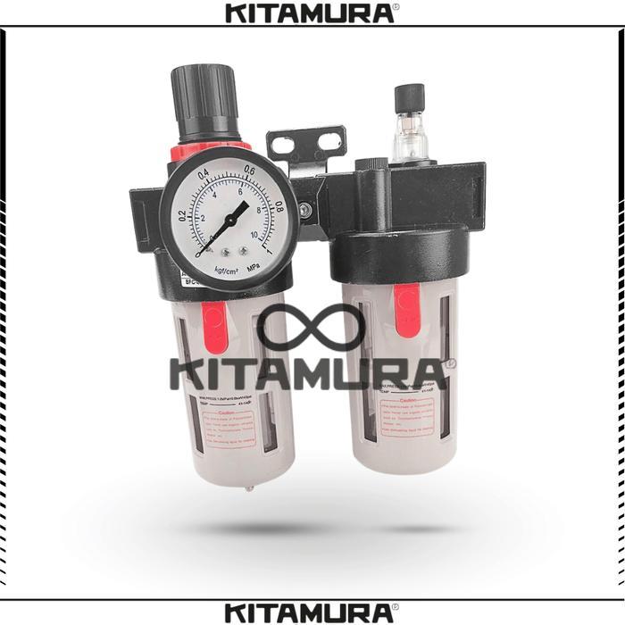 Bfc 4000 Filter Regulator Pneumatic / Filter Regulator Angin Bfc 4000