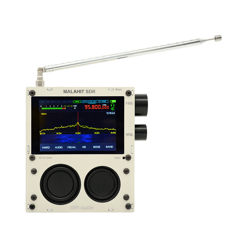 STOK TERBATAS  With Expansion Board 1.10D 50KHz - 2GHZ Malachite SDR Radio Malahiteam DSP SDR Receiv