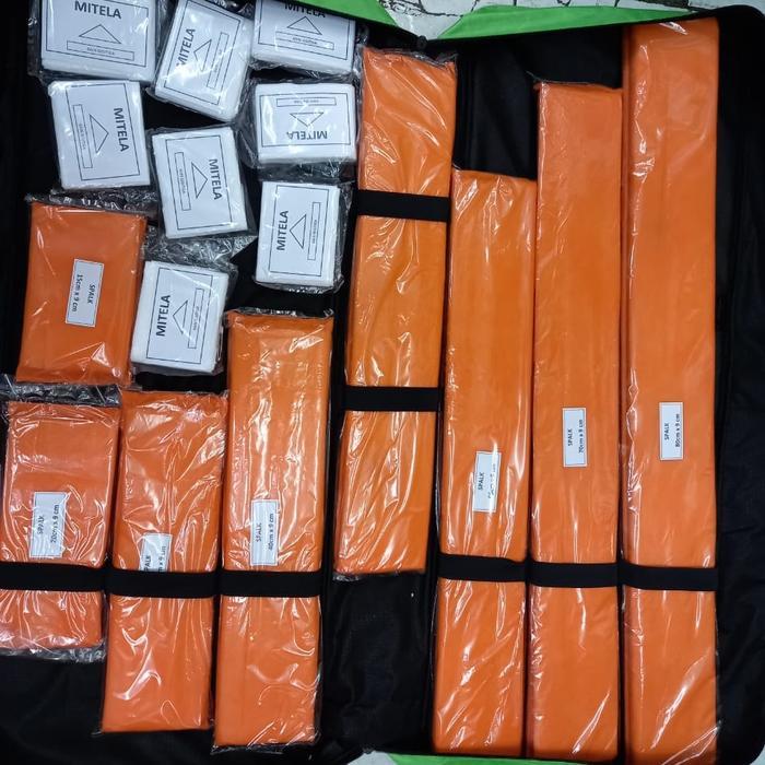 Ready spalk bidai tangan dan kaki set dengan tas