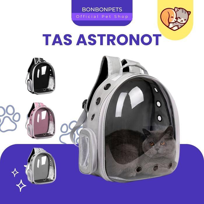 Tas Ransel Astronot Kucing Transparan Tas Astronaut Kucing Besar Pet Accessories Tas Kucing Astronot