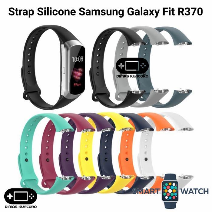 Strap Silicone Samsung Galaxy Fit R370 Silikon Tali Jam Rubber Samsung Galaxy Fit R370