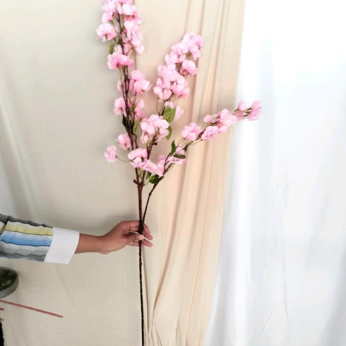 BUNGA SAKURA SUDUT PREMIUM JUMBO ARTIFICIAL Hiasan Vas