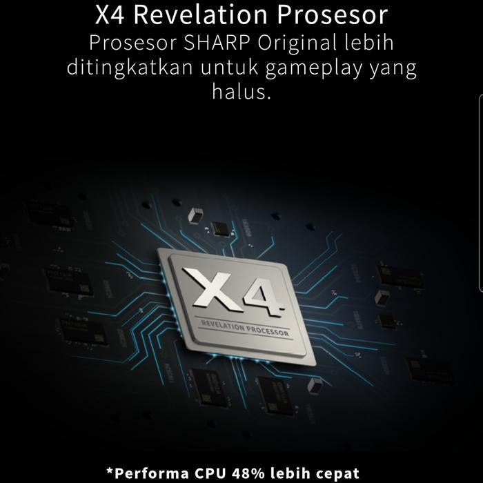 SHARP 4TC70DK1X - SMART ANDROID TV 70 INCH 4K HDR 4T C70DK1 4T C70DK1X Gratis Ongkir