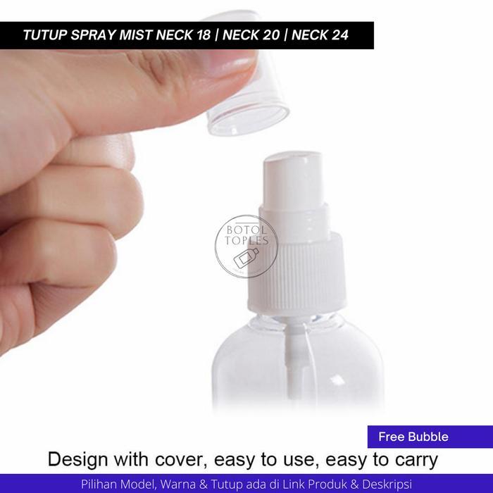 botol spray 100ml bening tebal (HARGA GROSIR) - Spray 24 Import