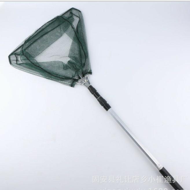 Jaring Ikan Serokan Telescopic Jaring Portable Serokan Memanjang 210Cm