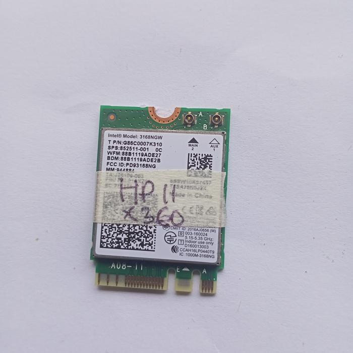 wifi wi-fi card laptop notebook netbuk hp 11 x360 hp 360