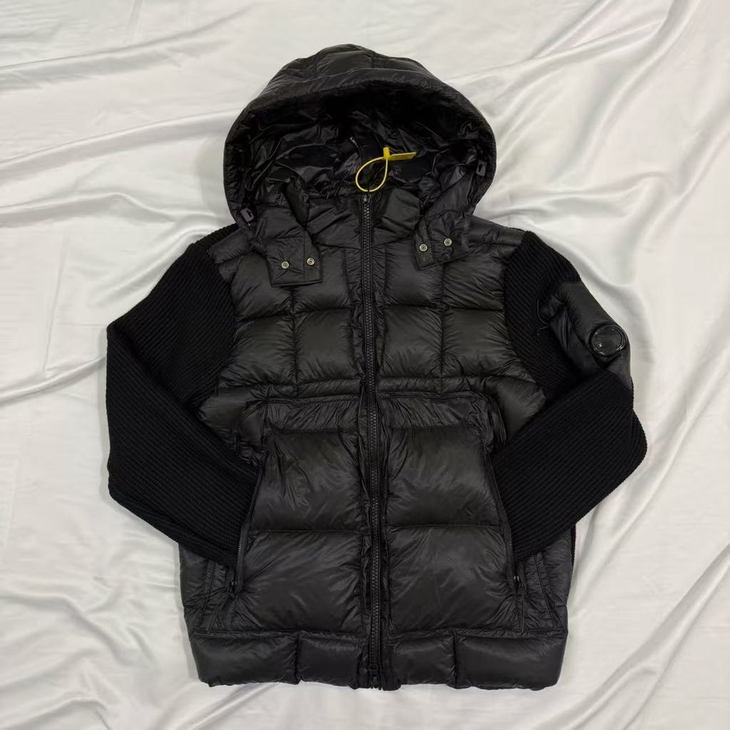 Mirror down jacket, hooded down jacket, glasses down jacket, fashionable and versatile, suitable for
