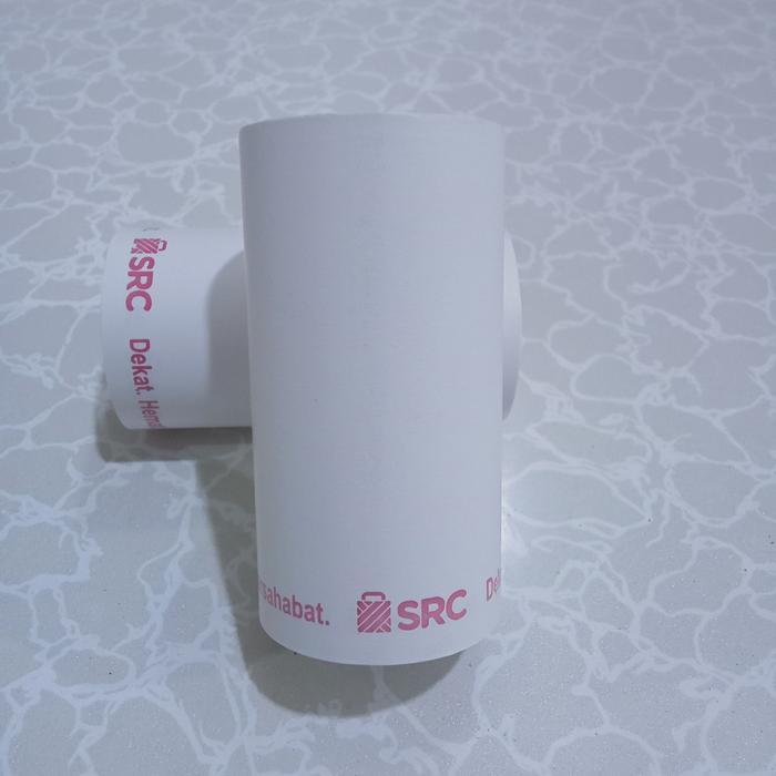 Kertas Setruk Thermal Edc Logo Src 58X30Mm Paket 1Pack Isi 10 Roll