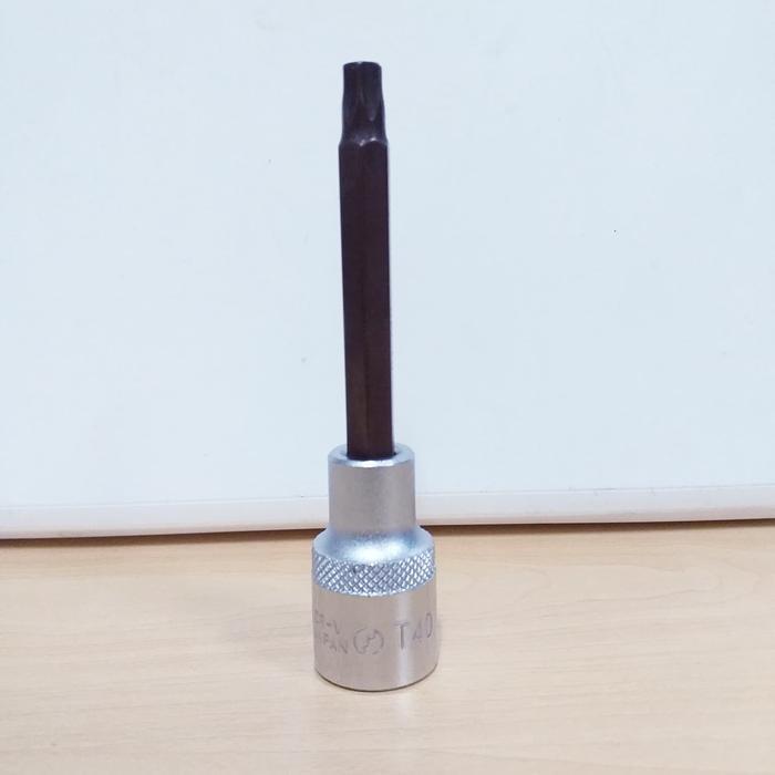 Lippro Star Bit Socket Panjang T40 / T-40 / T 40 Mata Sock Sok