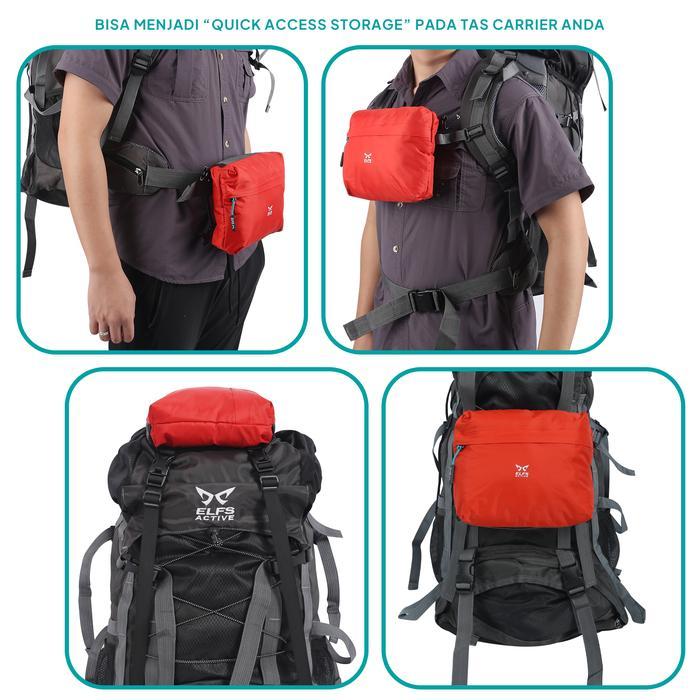 Elfs Active Jarot Chest Bag Waterproof Multifunction Pouch Tas Dada Pria Terbaik