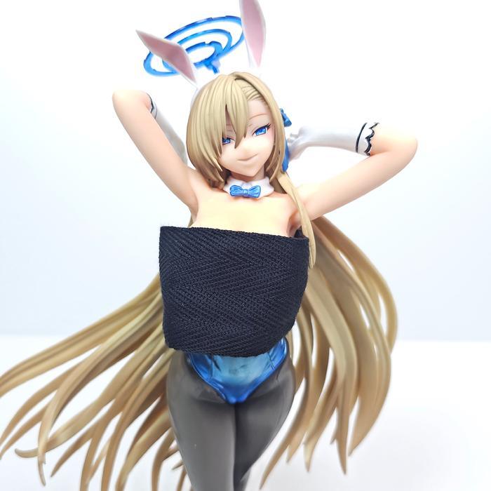 Terbaru Asuna Ichinose Standing Bunny Girl Blue Archive 30cm Action Figure PVC D-DTA017 Barang