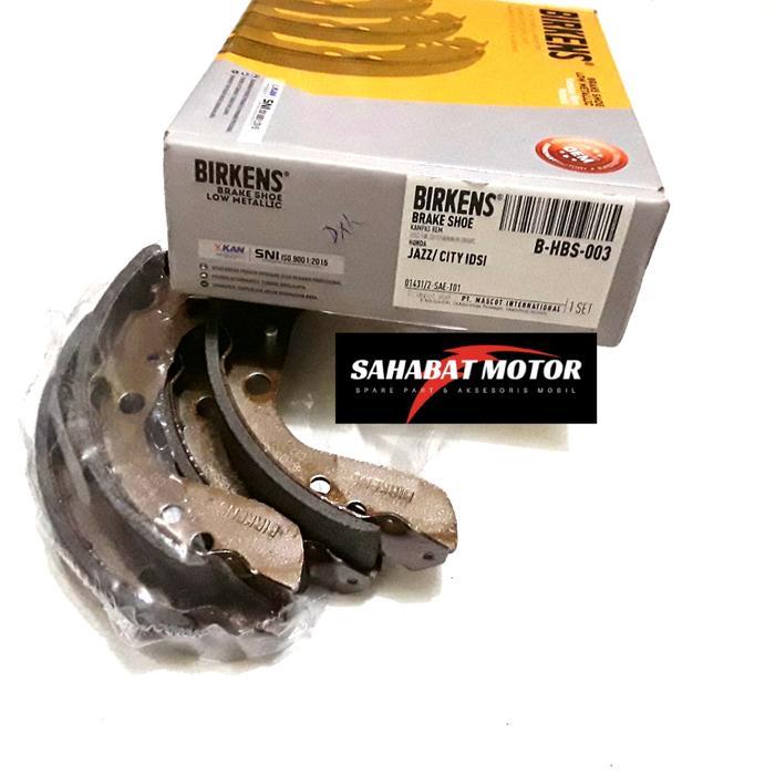 Kampas Rem Belakang Jazz Idsi Brake Shoe Jazz Idsi 2003 - 2006
