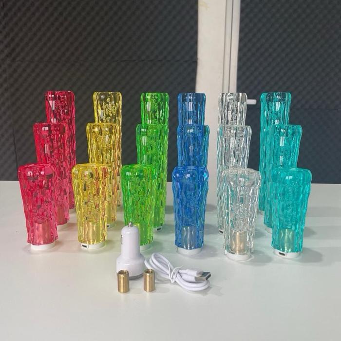Knob Persneling Led Kristal Auto Nyala Untuk Mobil & Truk