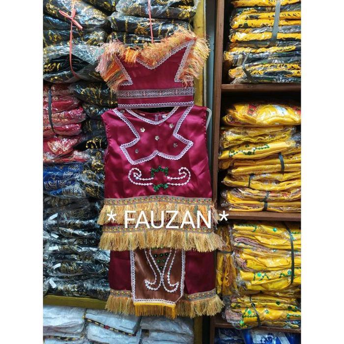 BAJU ADAT PAPUA ANAK LAKI LAKI-LAKI ANAK PEREMPUAN ANAK CEWEK PAUD TK SD / BAJU ADAT IRIAN / BAJU