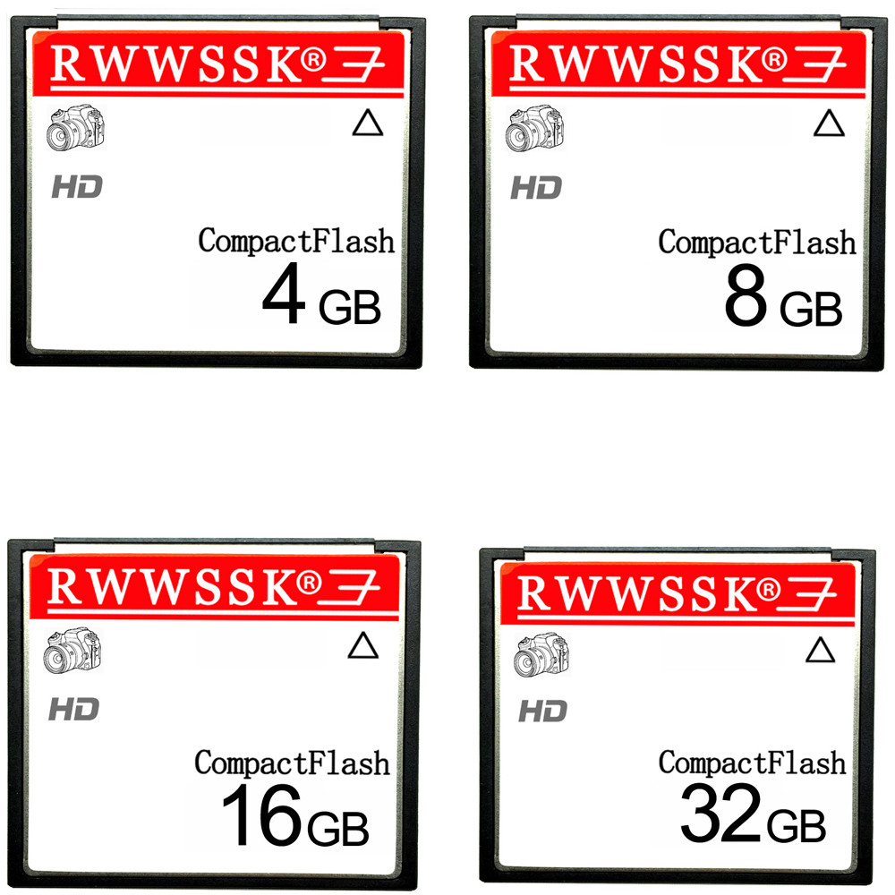 High quality RWWSSK SLC Compact Flash CF Card 128MB 256MB 1GB 2GB 4GB 8GB 16GB 32GB 64GB cf Memory