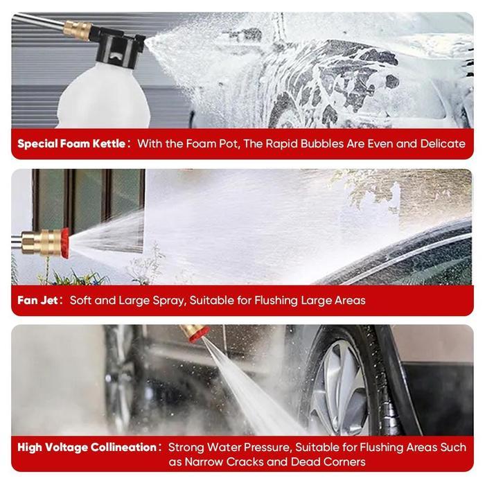 MITSUSHI ALAT CUCI MOBIL DAN MOTOR MESIN CUCI TEKANAN 48V MESIN CUCI MOBIL NIRKABEL PORTABEL 2