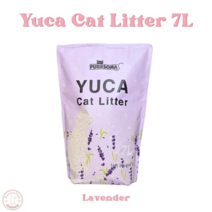 Purrsona - Yuca Cat Litter 7L / Pasir Kucing Wangi Gumpal Yuca 7L