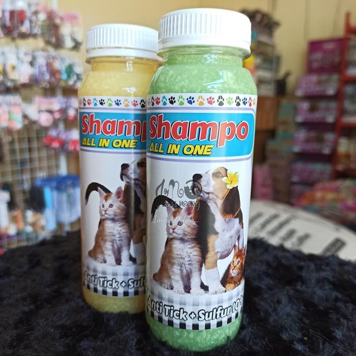 Shampo all in 1 shampo jamur kucing anjing kelinci