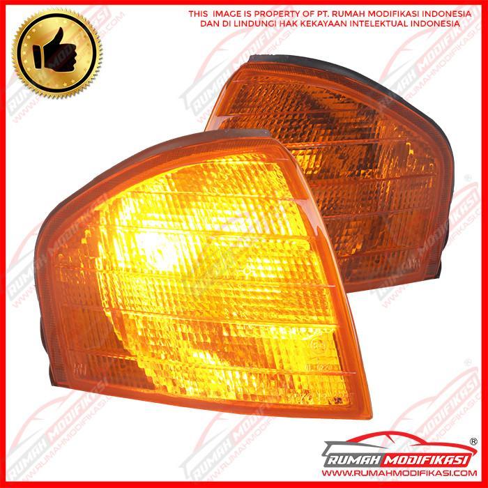 Corner Lamp - Benz W202 1994-2001 - Crystal - Amber