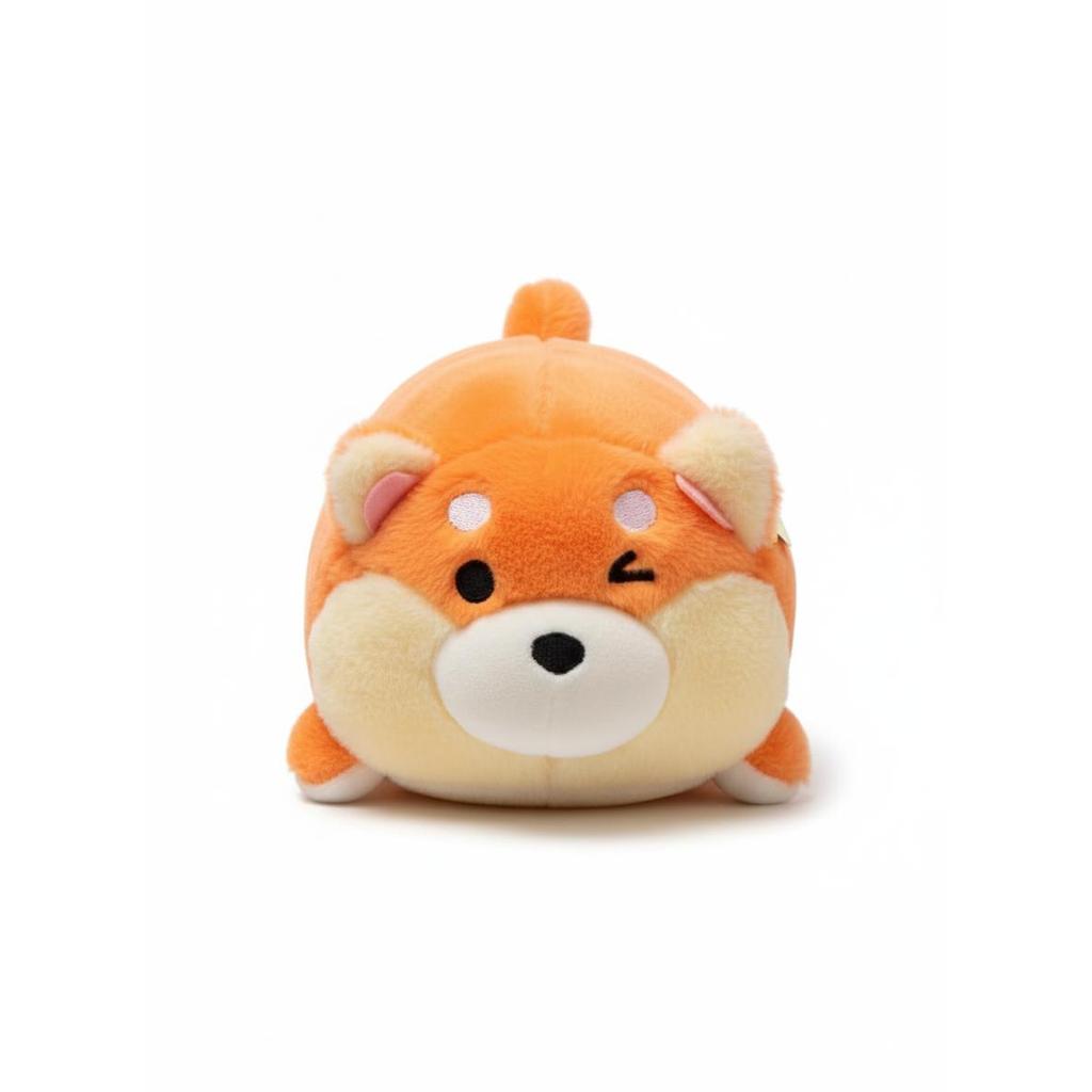 A173 Boneka Anjing Shiba Inu Warna Orange