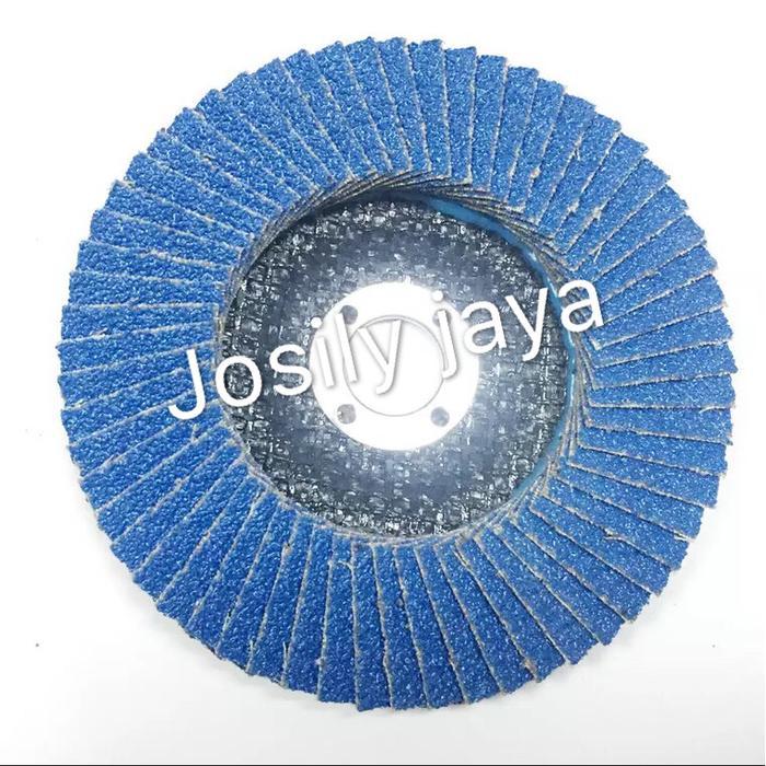 Amplas Susun Flap Disc Stainless Grinda Amplas Tumpuk Flap Disc