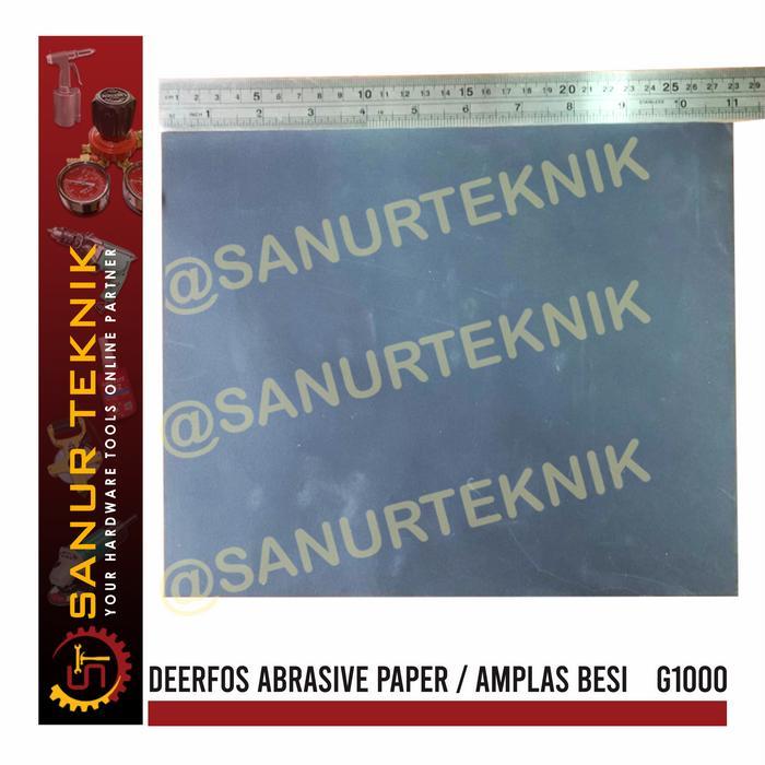 DEERFOS Abrasive Paper / Amplas Besi / Amplas Kertas Grit 1000 G1000