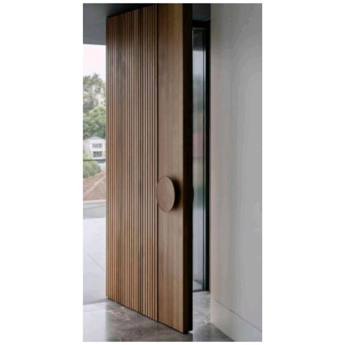 Pesanan Khusus Pintu Solid Kayu Merbau