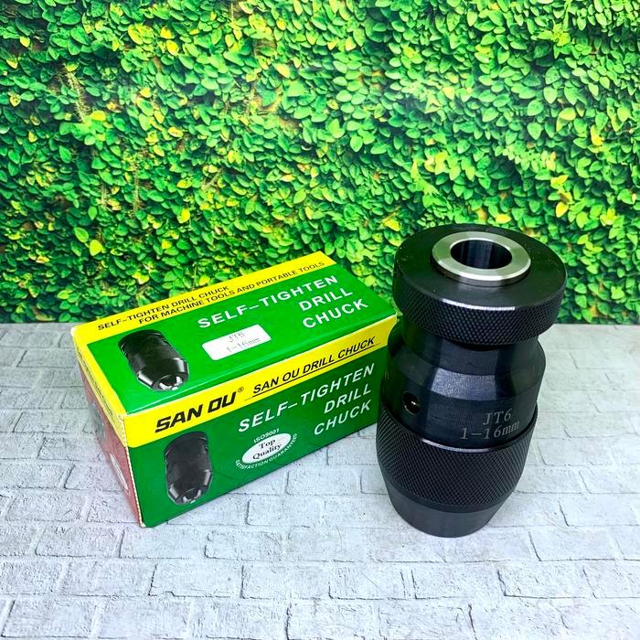 Keyless Drill Chuck 1-16 Mm Jt6 Baru