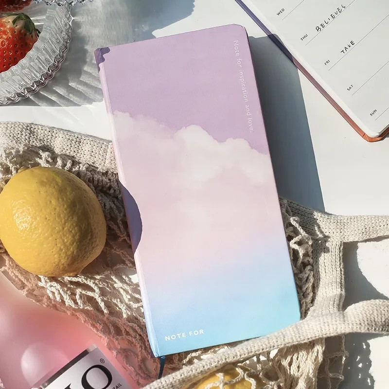 New Note for Sakura Slim Weekly Planner 168P Portable Agenda Scheduler Book Undated Week Notebook