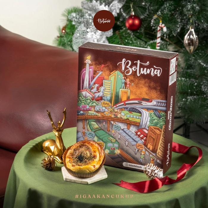 Botuna Roti Abon Tuna Oleh-Oleh Khas Jakarta 6 Pcs Populer