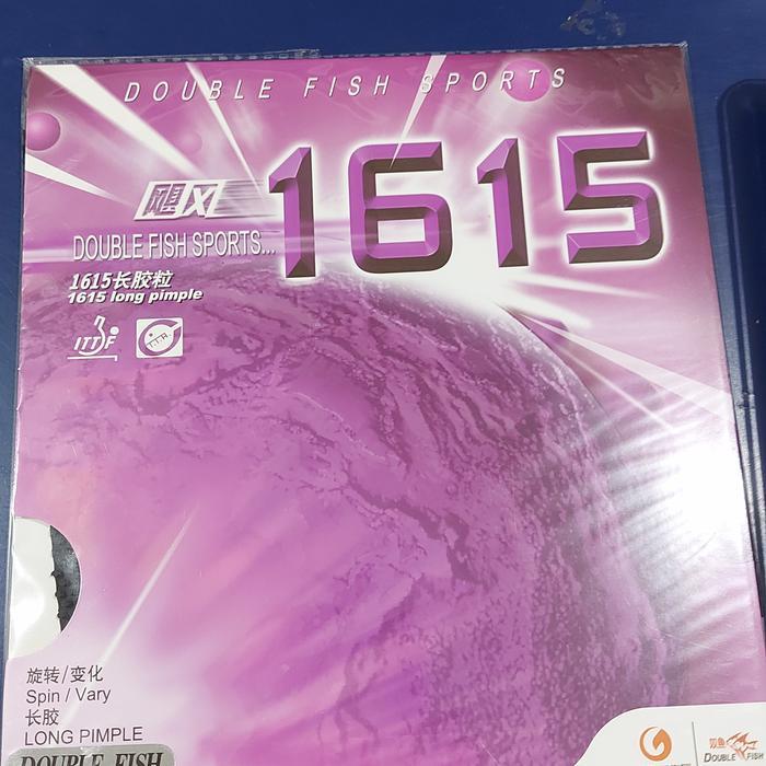 karet pingpong 1615 cover ungu (bintik panjang)