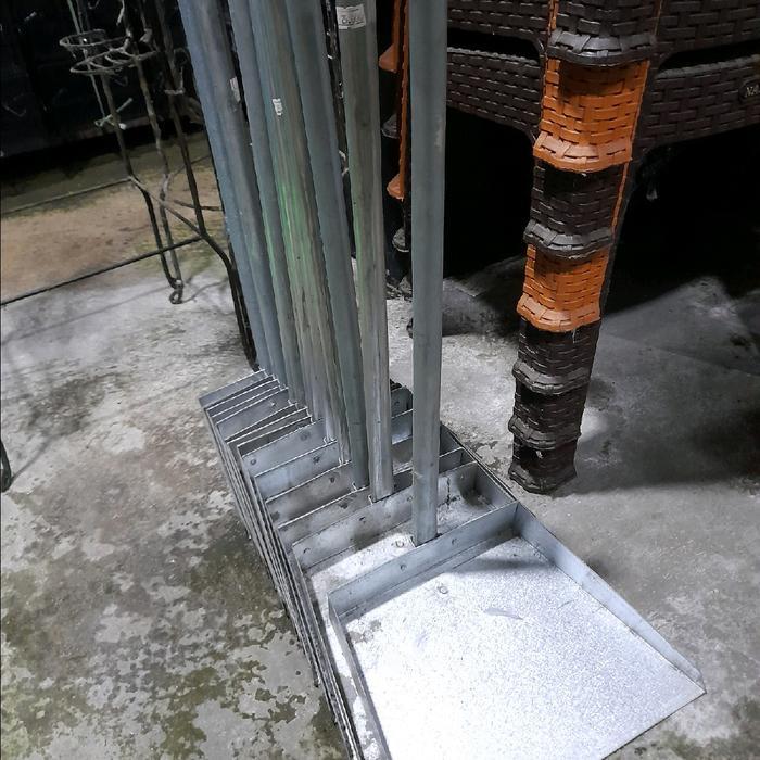 Cikrak Full Besi Galvanis Pengki Anti Karat