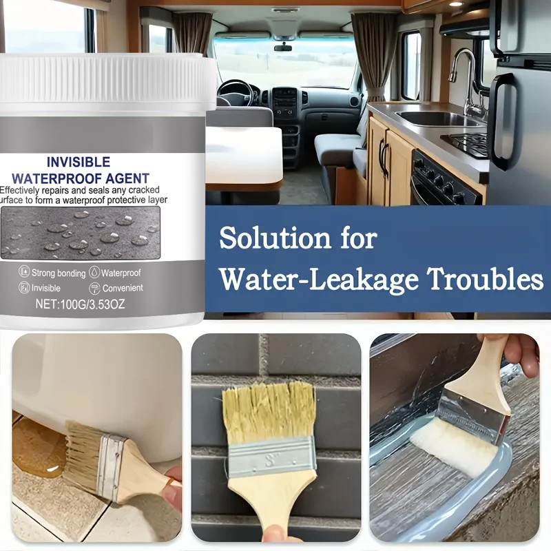 Invisible Waterproof Agent,Multi-Purpose Long-Lasting Waterproofer,Bathroom Waterproof