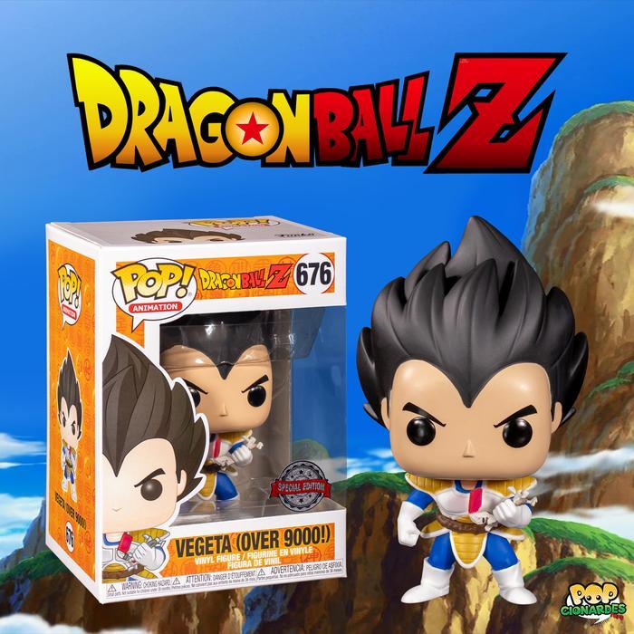 Funko POP Animation - Dragon Ball Z - Vegeta Over 9000 Exclusive