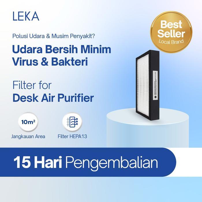 LEKA - AP7808 Desk Air Purifier - Replacement Filter HEPA13