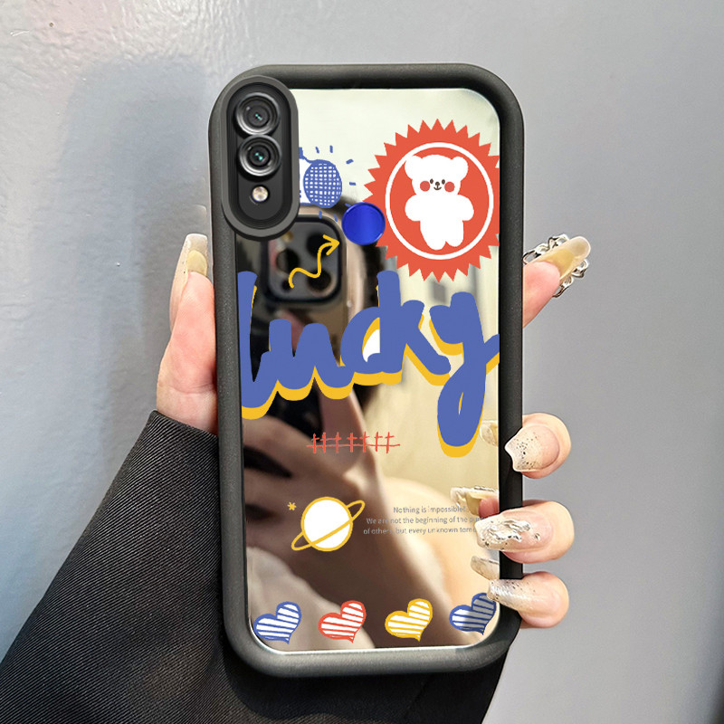 Casing Hp Untuk Xiaomi Redmi Note 7 Redmi Note 7s Redmi Note 7 Pro Case Lucky Little bear Kesing cer