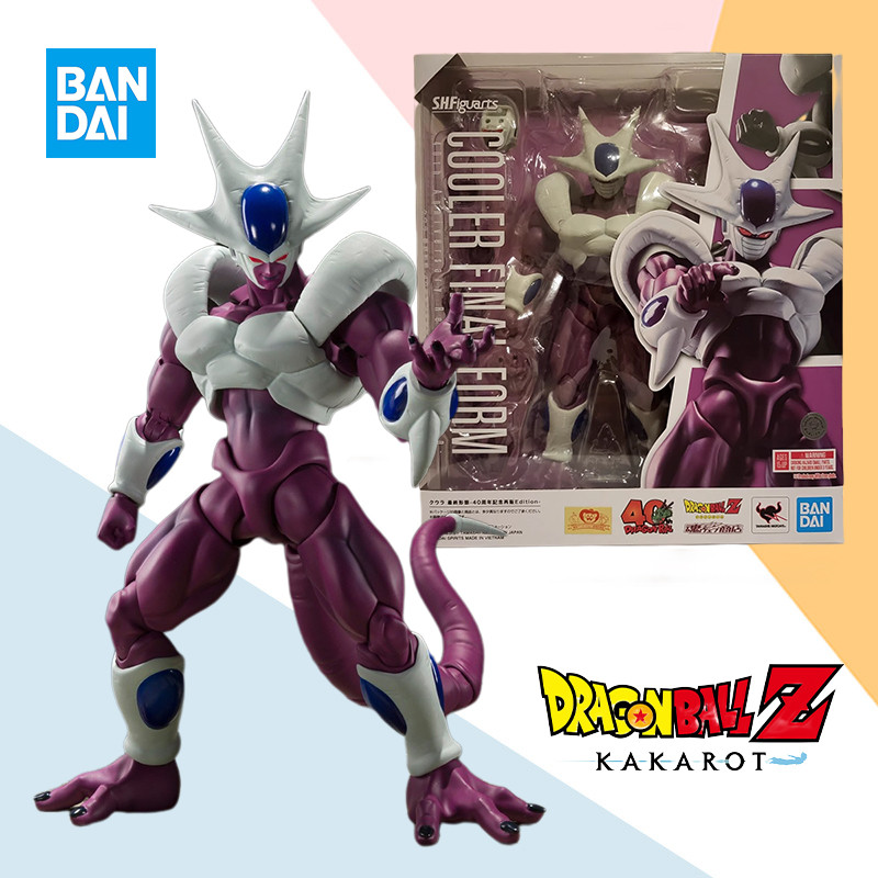 In Stock Bandai SHF Dragon Ball COOLER FINAL FORM 40th FRIEZA BROTHER Anime figure Action Figure