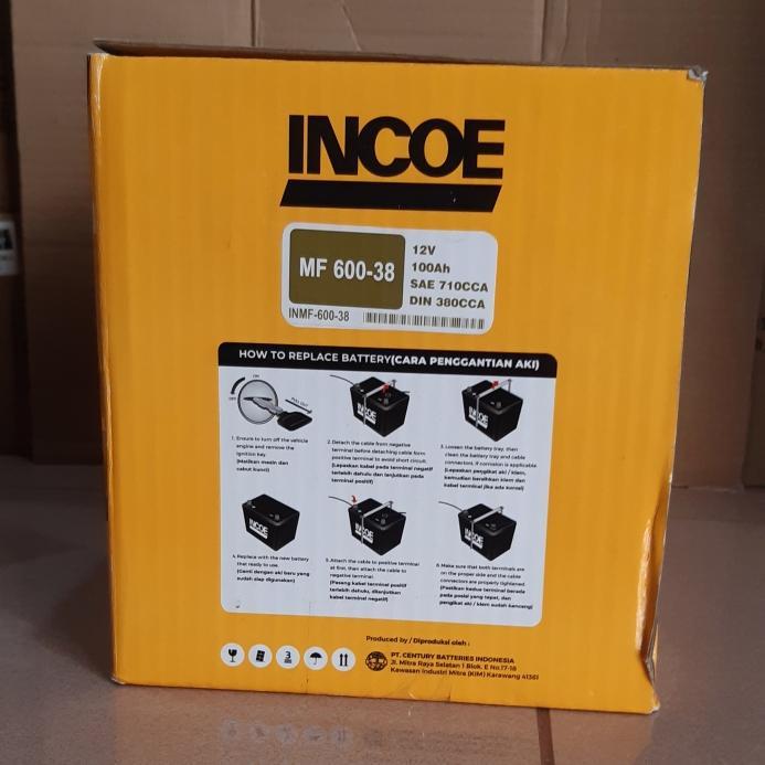 AKI MOBIL CHEVROLET CAPTIVA DIESEL 60038 INCOE MF AKI KERING 100AH 12VOLT -100AMPER