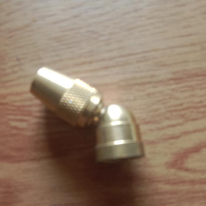 Kepala Nozzle Kuningan Kran Cuci Ac Jet Cleaner Bengkok