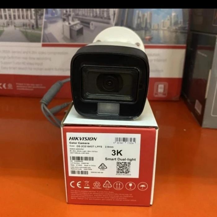 Kamera Cctv Colorvu Dual Light Audio 3K 5Mp Hik