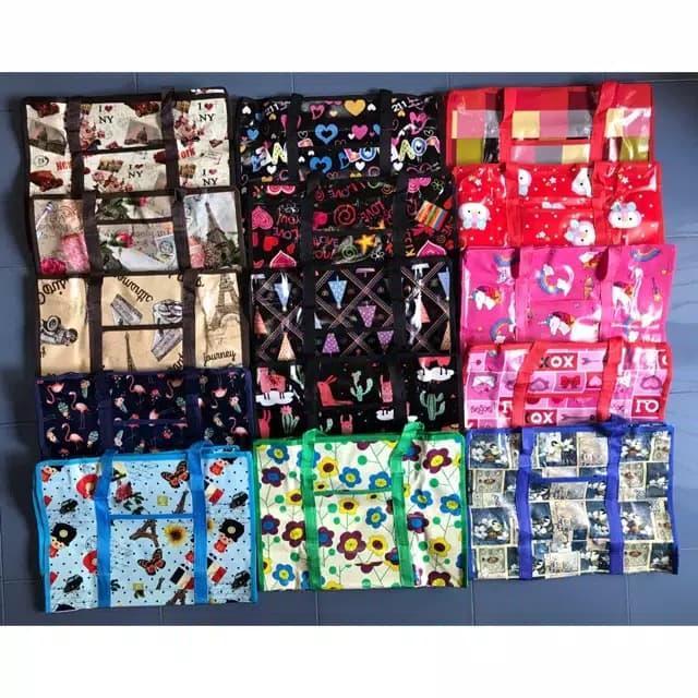 Tas Plastik Kecil 40X15X30 Kantong Depan Tas Jinjing