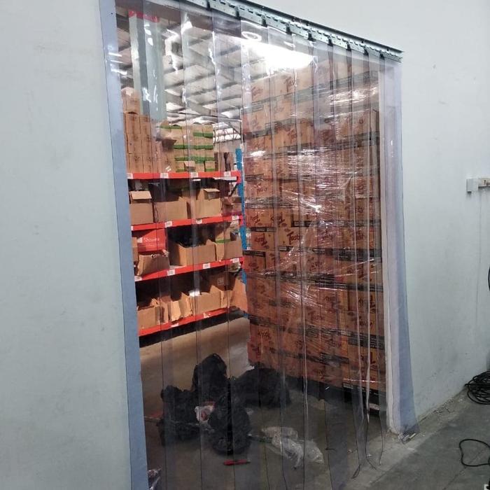 Tirai Plastik Pvc Curtain ( Lebar 120Cm X Tinggi 200Cm )