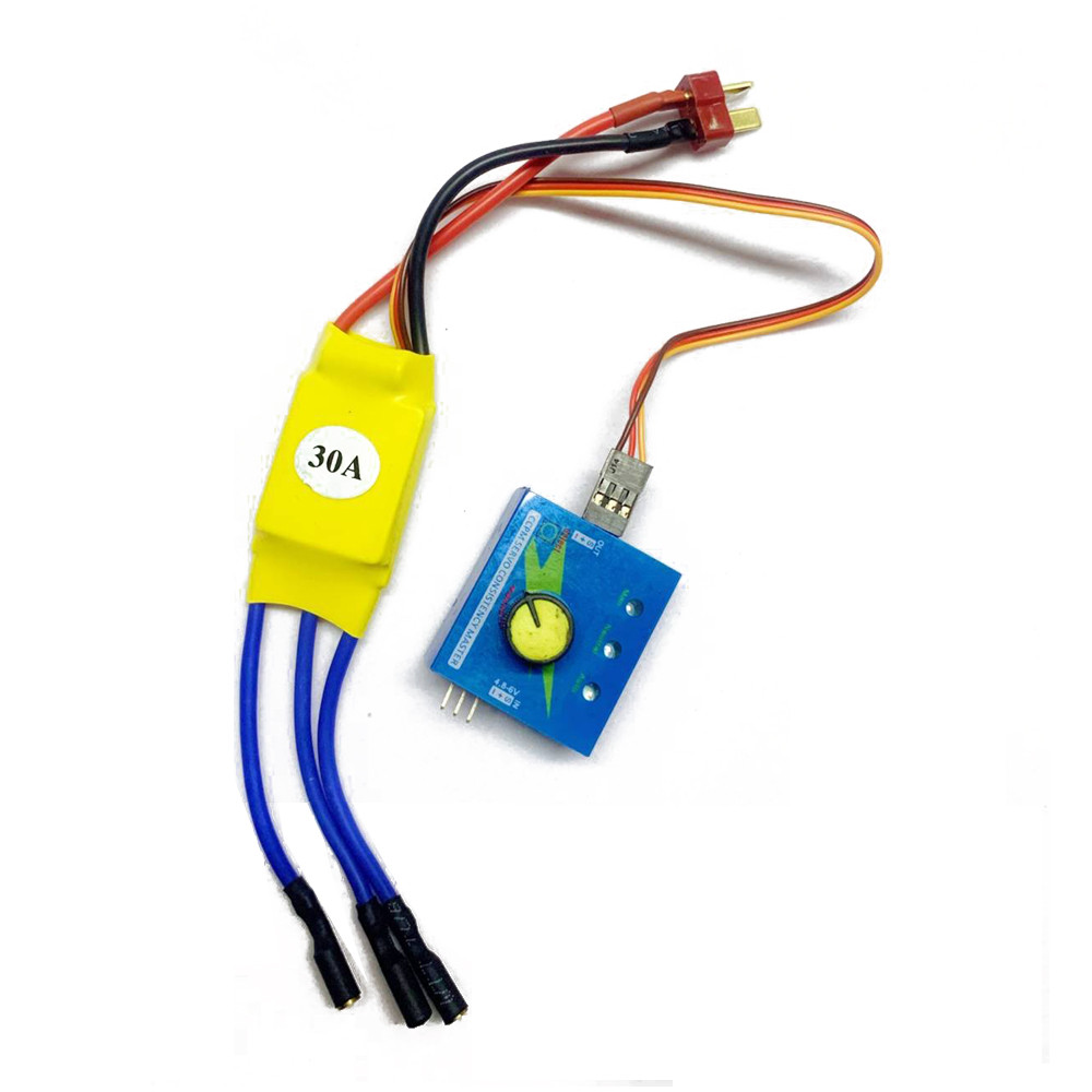3-phase High-Power Brushless Motor Speed Controller DC 12V 30A PWM Brushless Motor Speed Controller