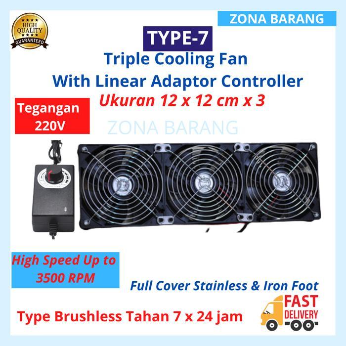 "New" USB Fan kipas Cooling pendigin TV Box Wifi Router Set top box