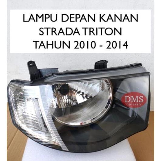 SALE LAMPU DEPAN STRADA TRITON 2010 - 2014 HEAD LAMP LAMPU BESAR STRADA TRITON