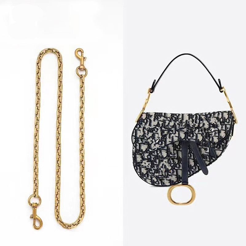 Metal Bag Chain For Dior Saddle Crossbody Bag Replace Chain Shoulder Strap Women's Bags DIY